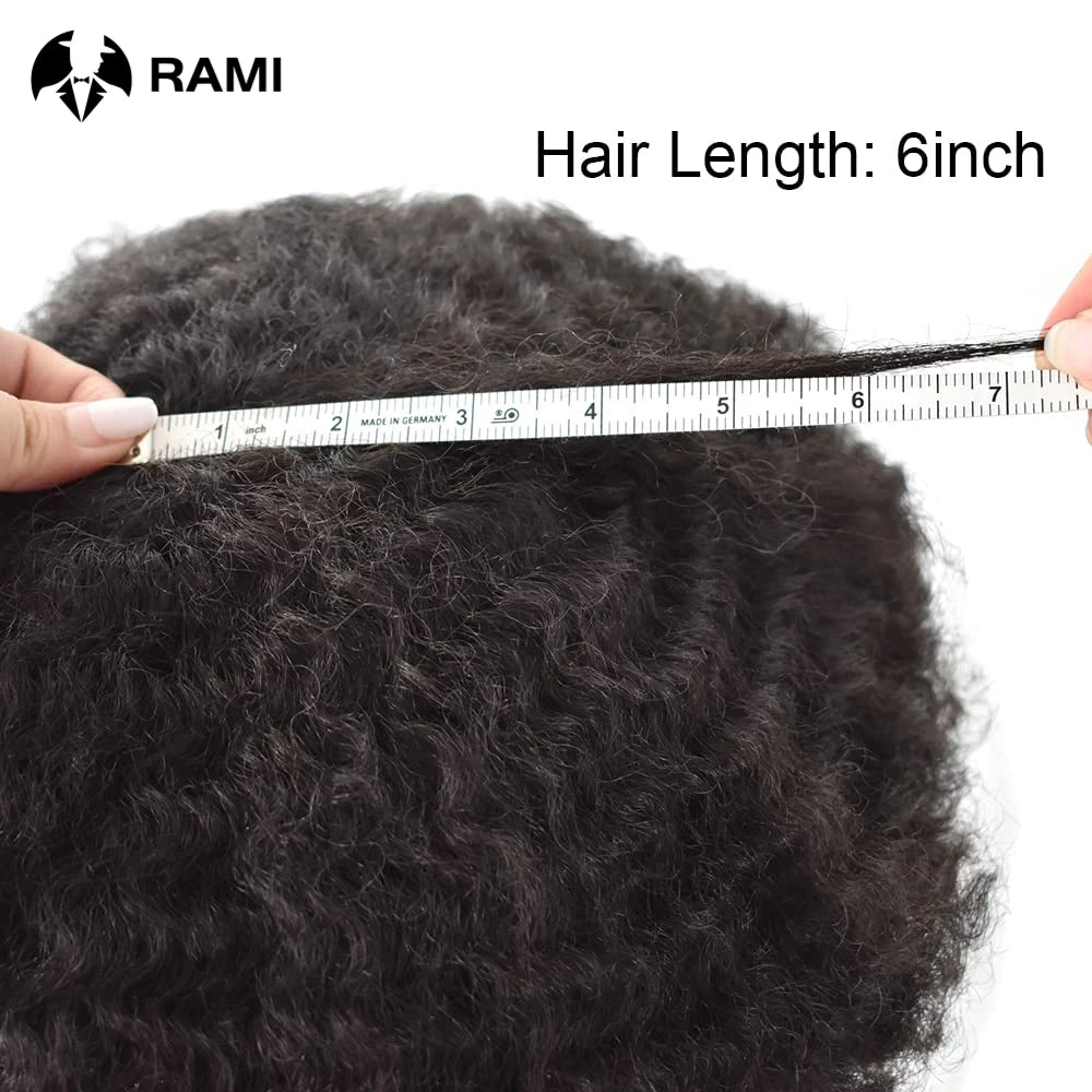 Rami's Natural Look: The Ultimate Black Men's Hair System