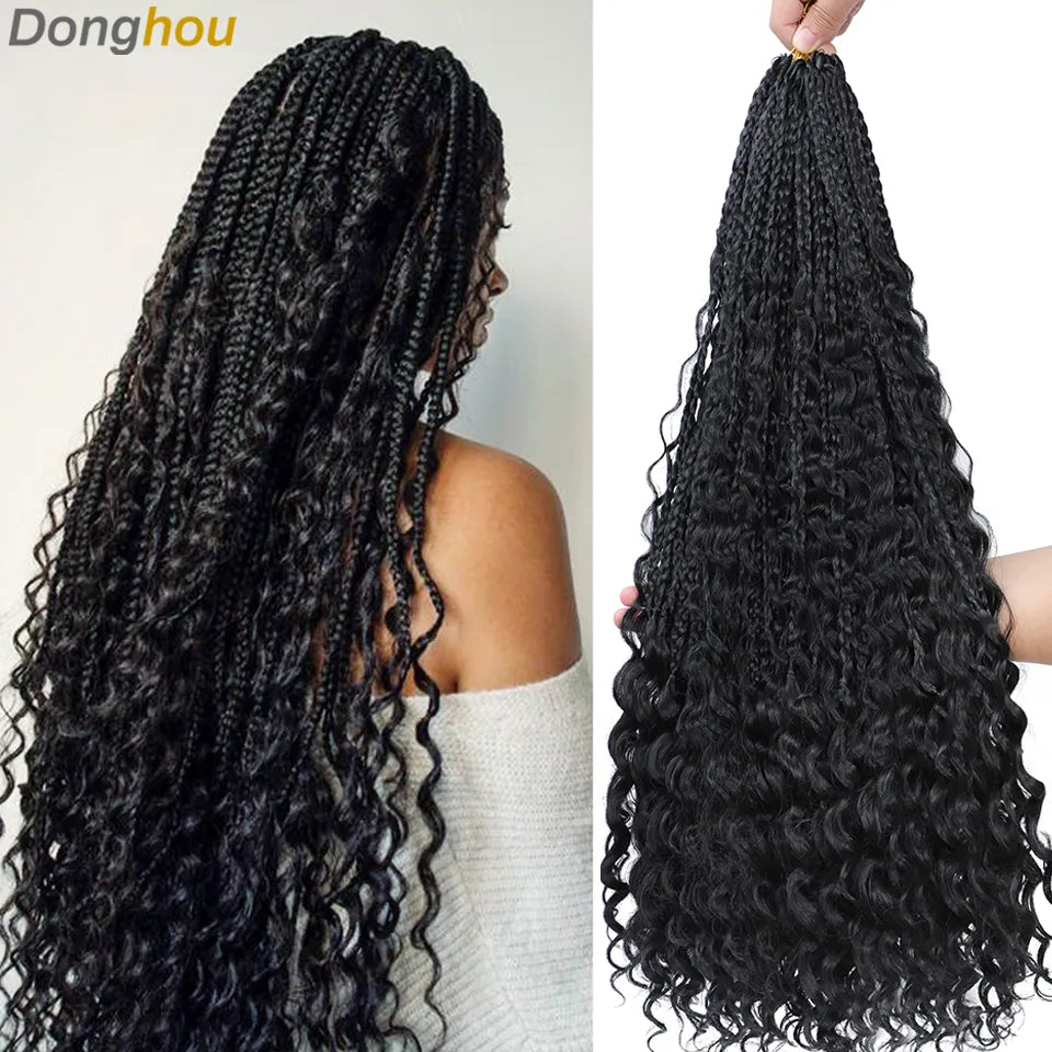 Bold Bohemian Vibes: 24 Inch Long Goddess Box Braids Crochet Hair hair extensions hair extensions eyelash hair extensions hair extensions and hair on hair extensions hair extensions close to me hair extensions with clip hair extensions clips in hair extensions halo a product of blacksheephairextensions.com