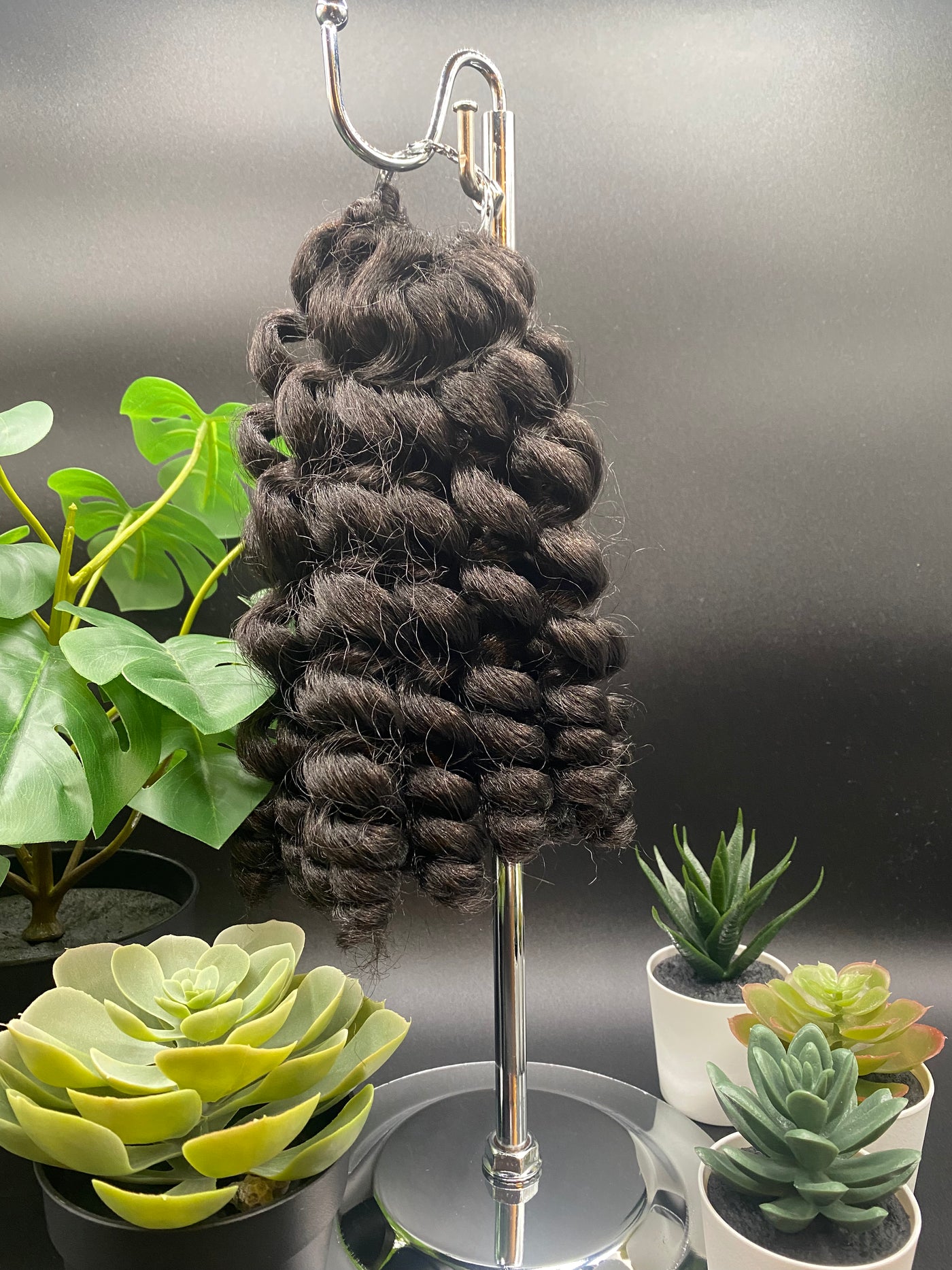Zoesoul Freetress 22 inch Synthetic Wand Curl Bulk Crochet Hair Braid