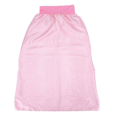 Blush Pink Long Silk Bonnet